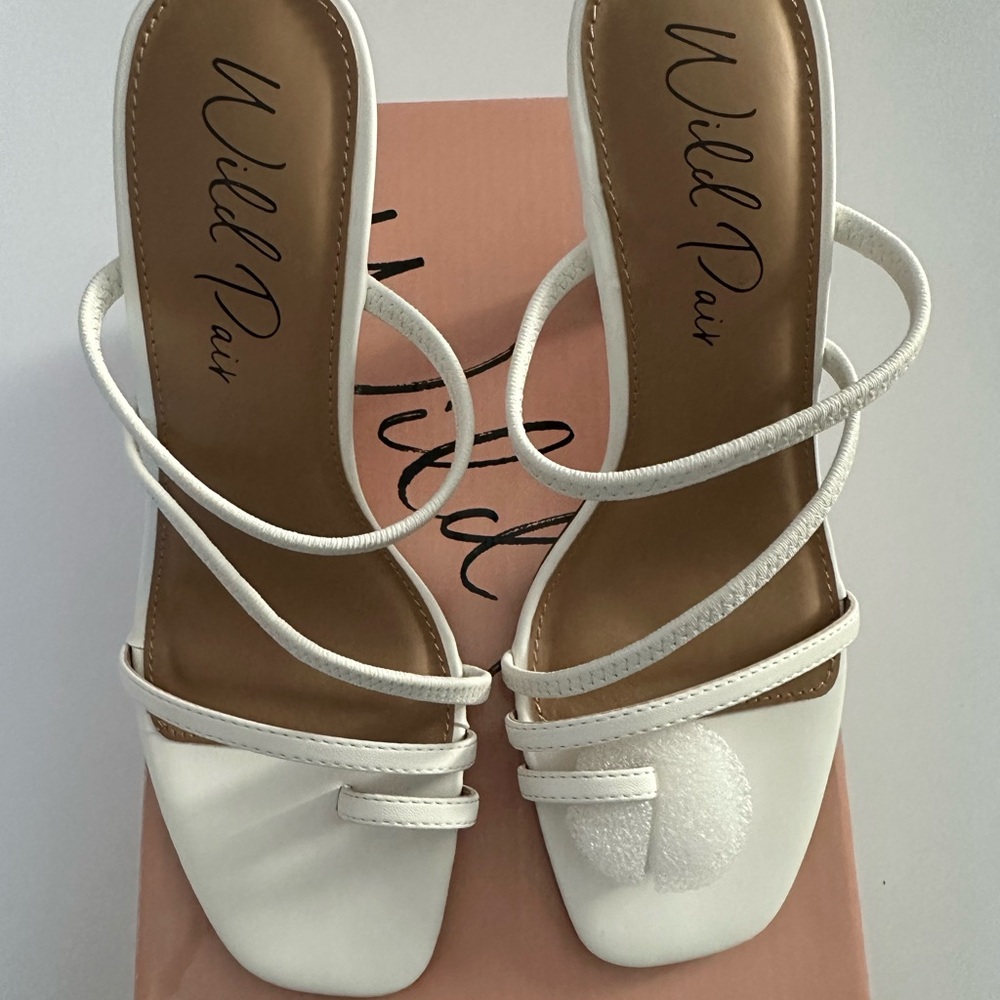 White Strappy Women's Sandals